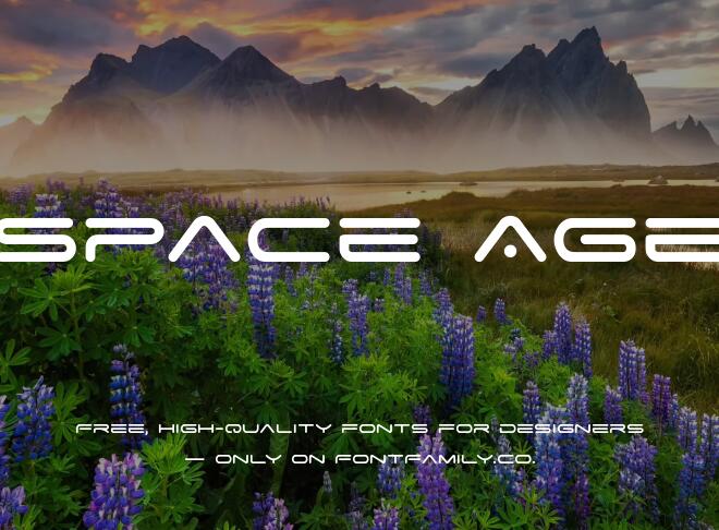 Space Age Font