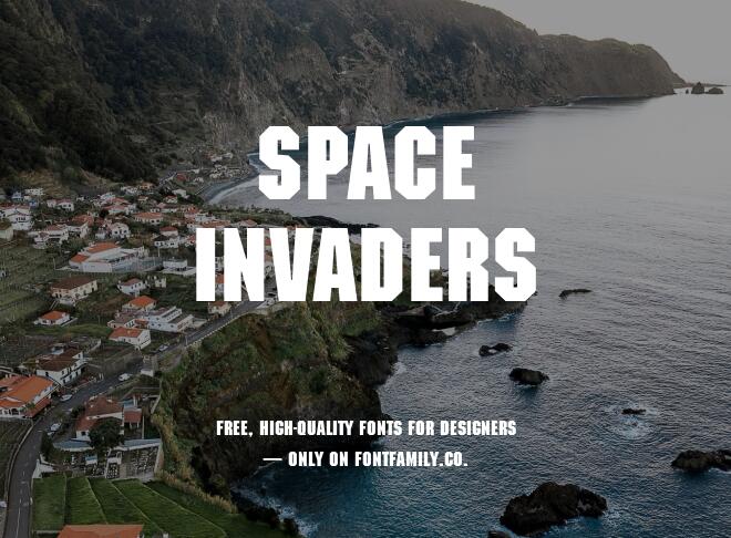 Space Invaders Font