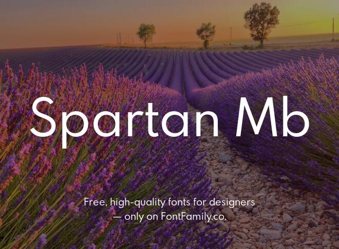 Spartan Mb Font
