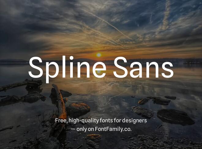 Spline Sans Font