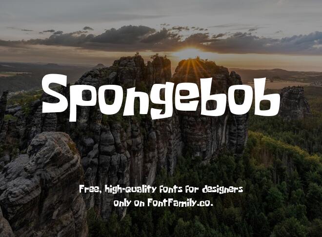 Spongebob Font