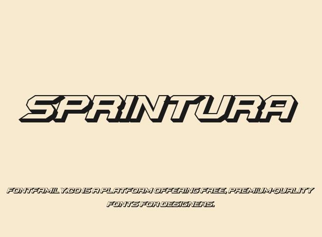 Sprintura Font