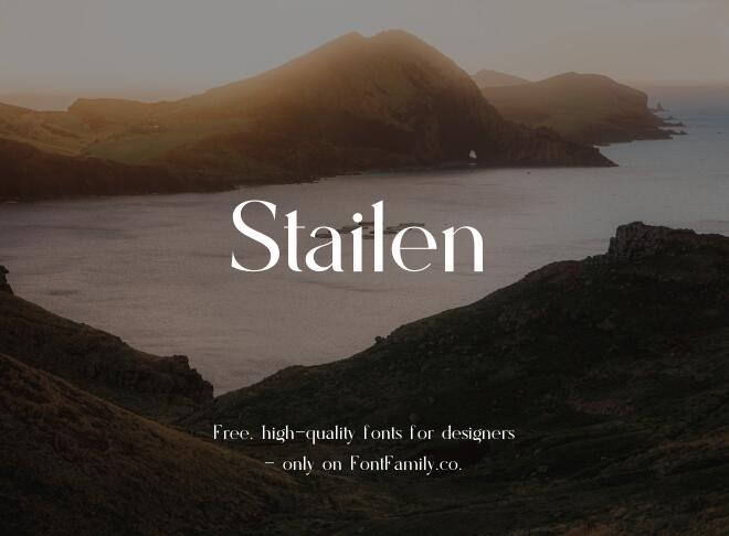 Stailen Font