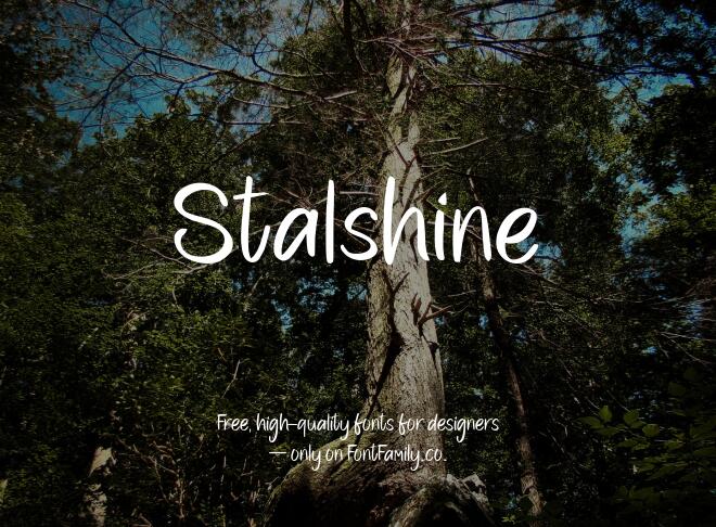 Stalshine Font