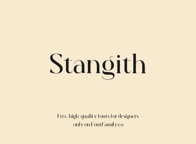 Stangith Font