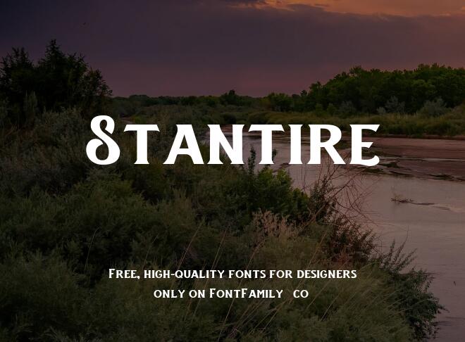 Stantire Font