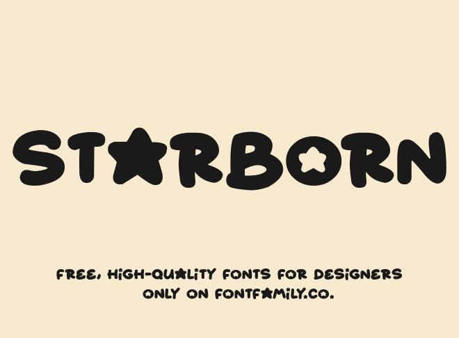 Starborn Font