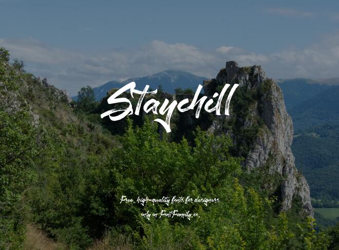 Staychill Font