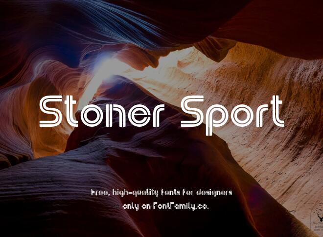 Stoner Sport Font