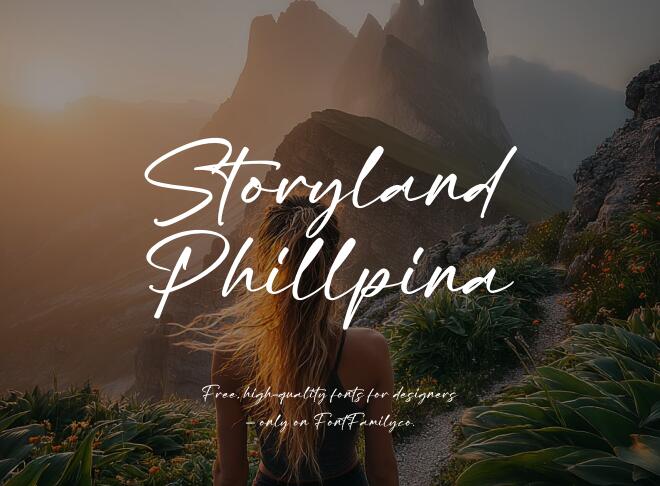 Storyland Phillpina Font