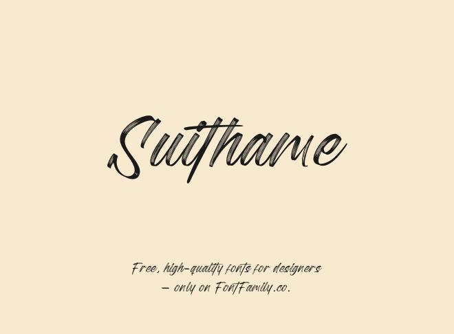 Suithame Font