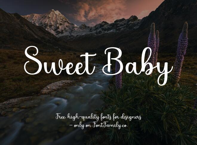 Sweet Baby Font