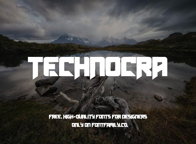 Technocra Font