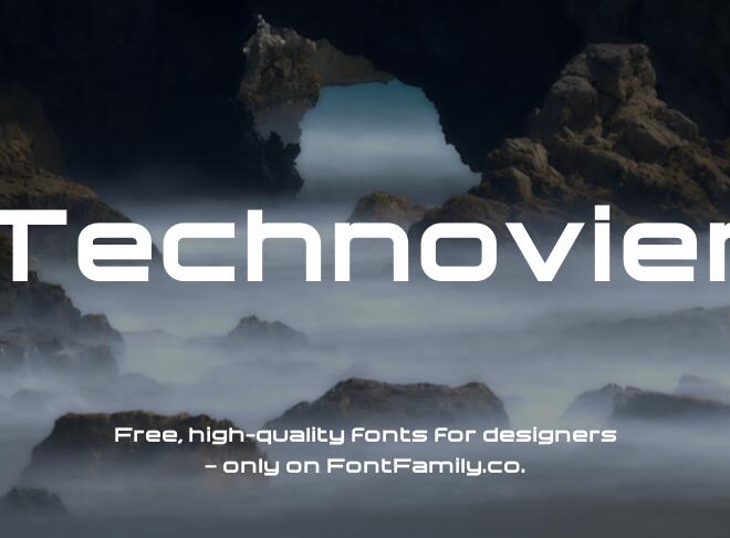 Technovier Font
