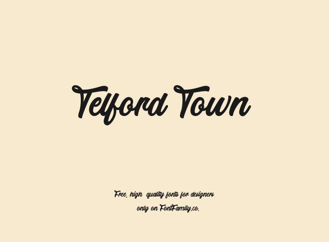 Telford Town Font