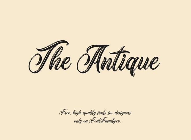 The Antique Font