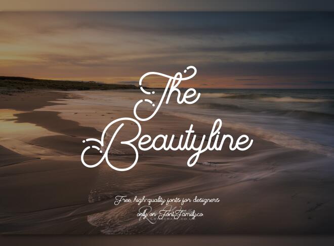 The Beautyline Font