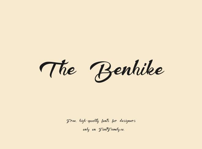 The Benhike Font
