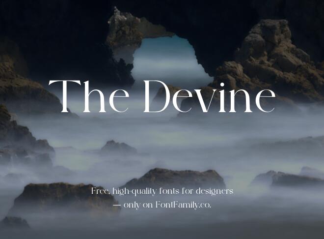 The Devine Font
