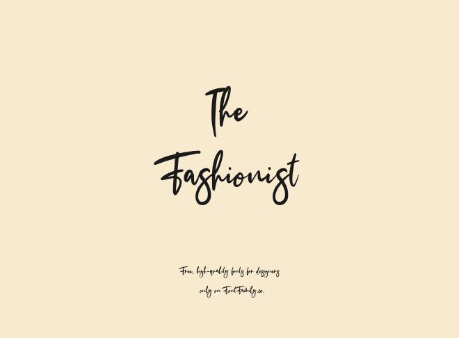 The Fashionist Font