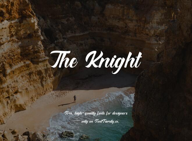 The Knight Font