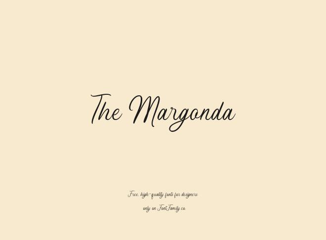 The Margonda Font