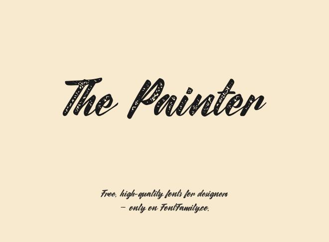 The Painter Font