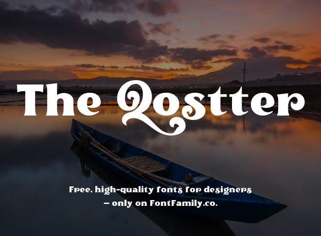 The Qostter Font