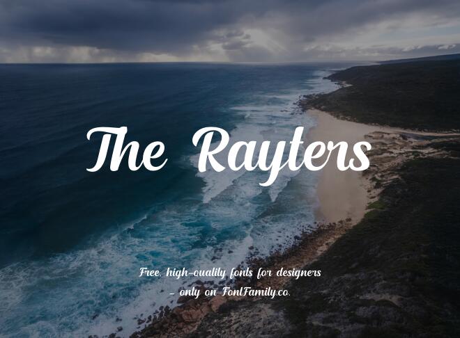 The Rayters Font