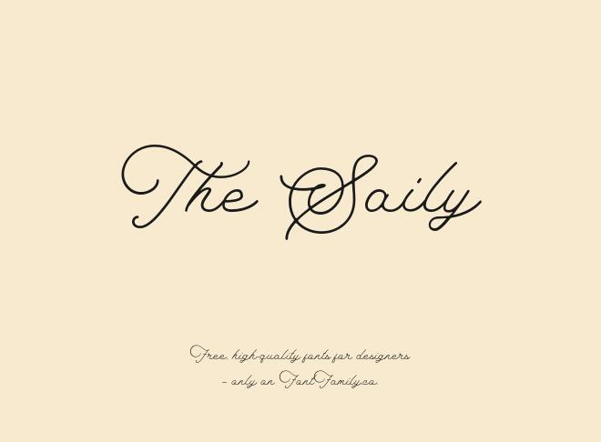 The Saily Font