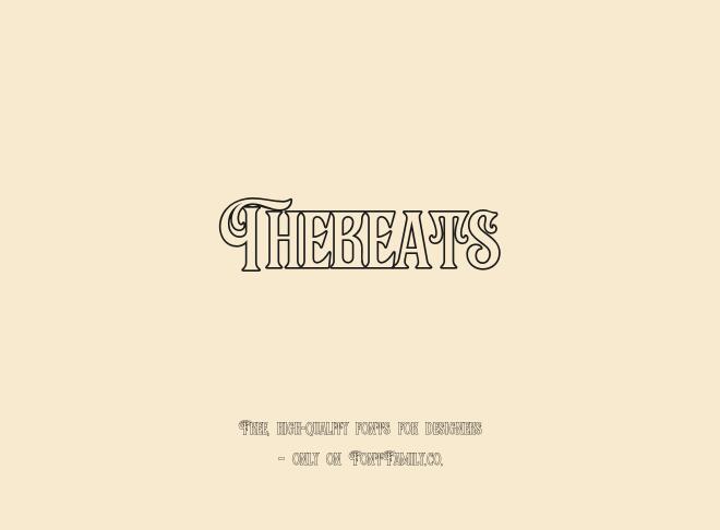 Thebeats Font