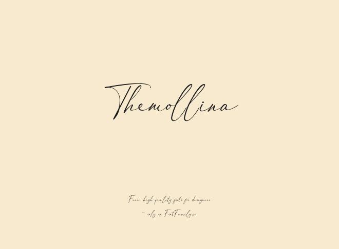 Themollina Font
