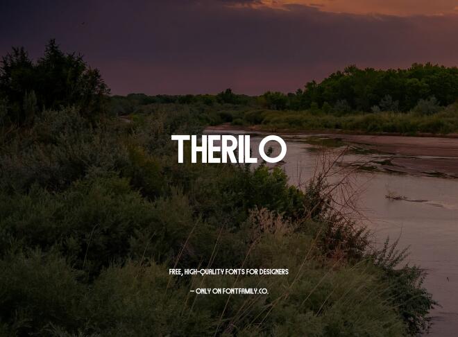 Therilo Font
