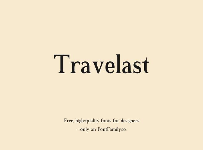 Travelast Font
