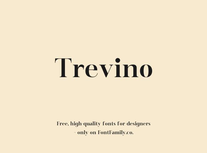 Trevino Font