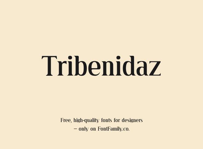 Tribenidaz Font