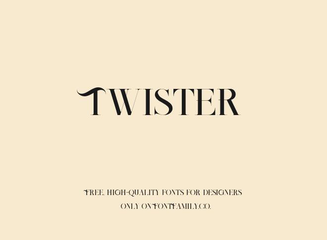 Twister Font