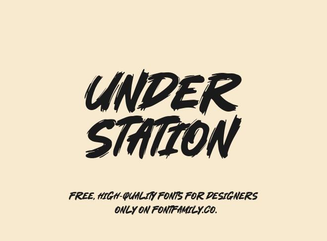 Under Station Font