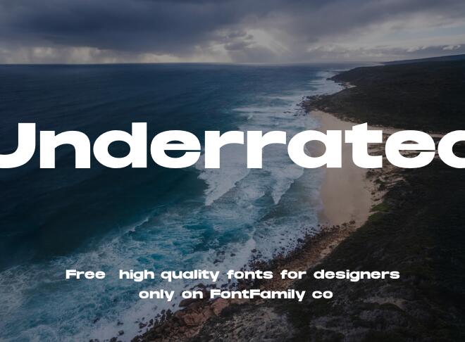 Underrated Font