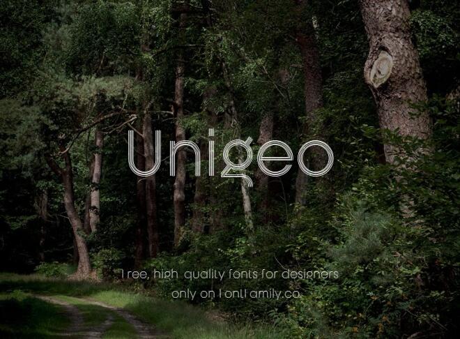 Unigeo Font