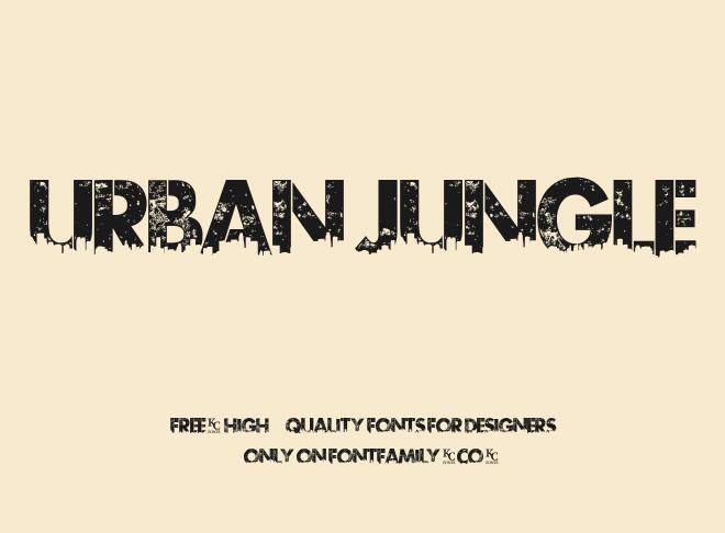 Urban Jungle Font
