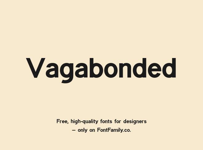 Vagabonded Font
