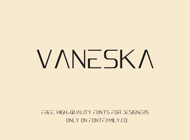 Vaneska Font