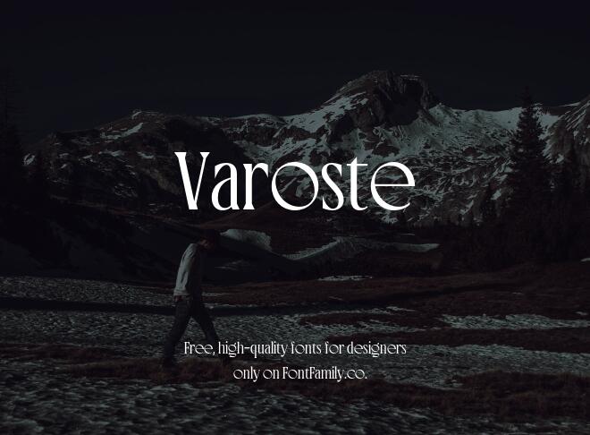Varoste Font