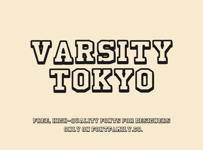 Varsity Tokyo Font