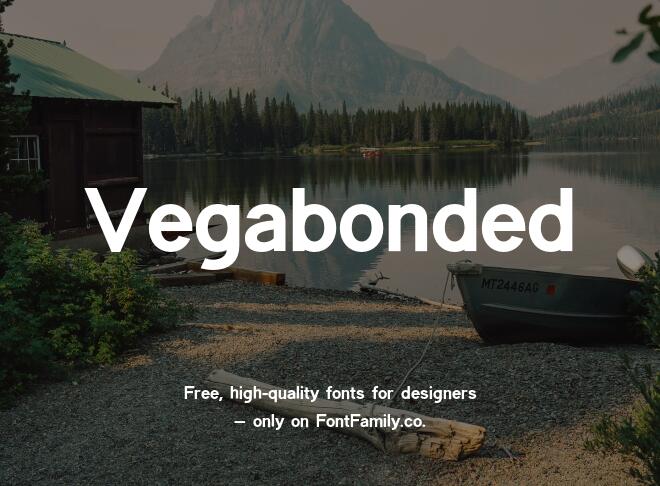 Vegabonded Font