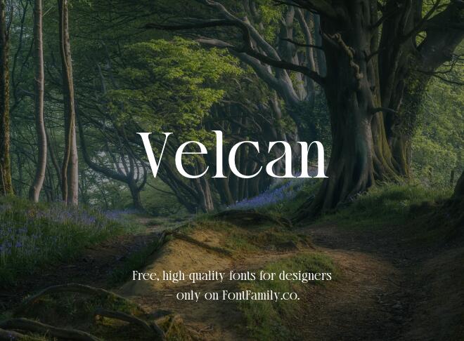 Velcan Font