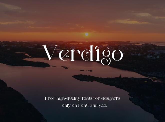 Verdigo Font