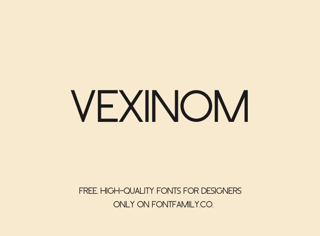 Vexinom Font