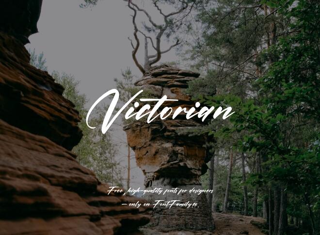 Victorian Font